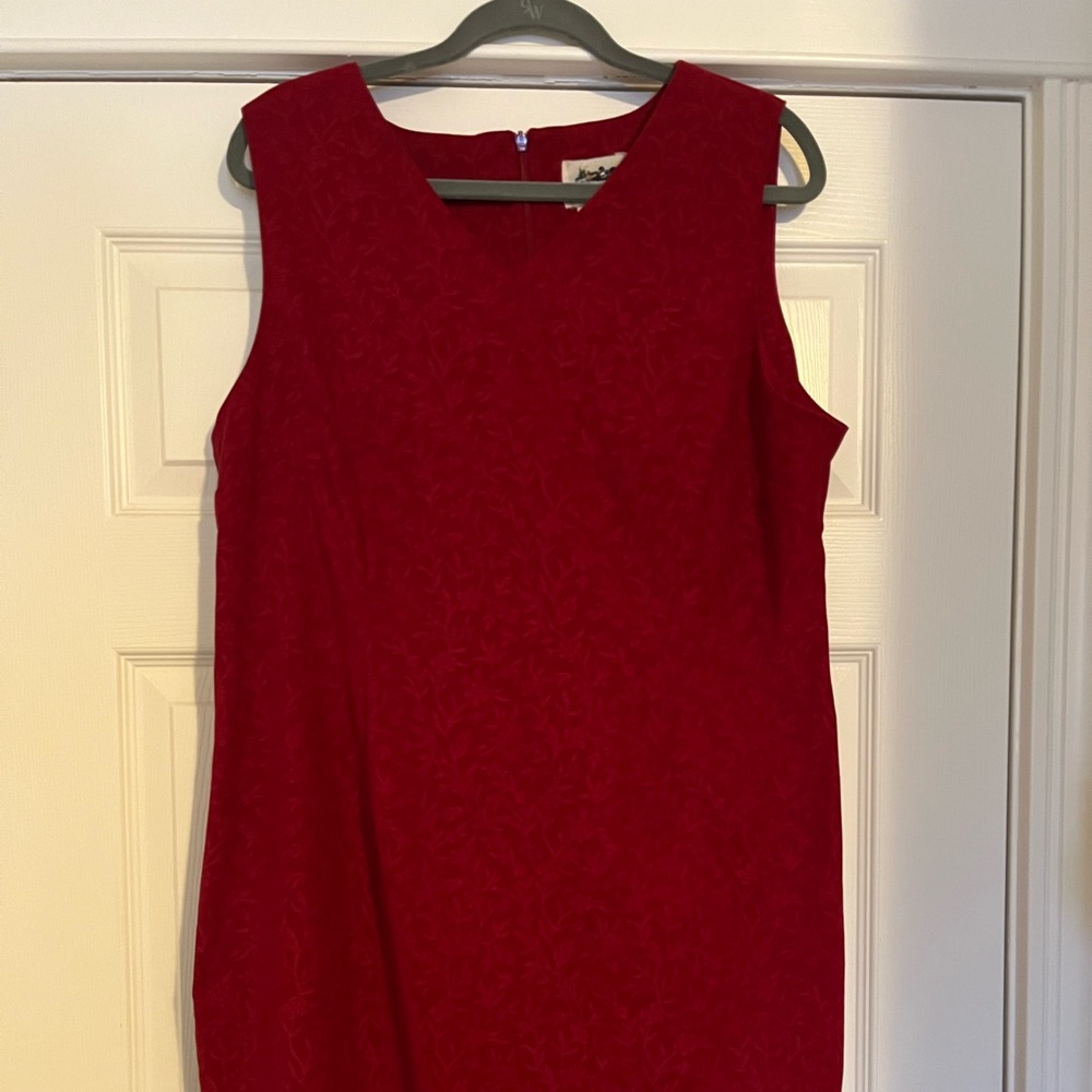 Velvet floral dress